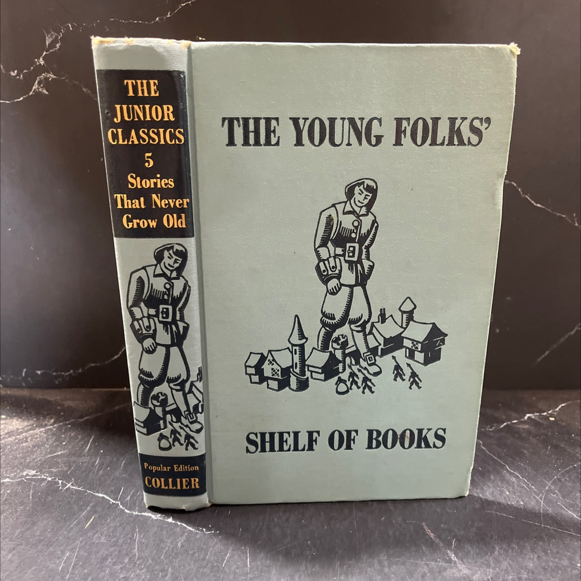 junior classics volume five popular edition illustrated stories that never grow old book, by unknown, 1960 Hardcover image 1