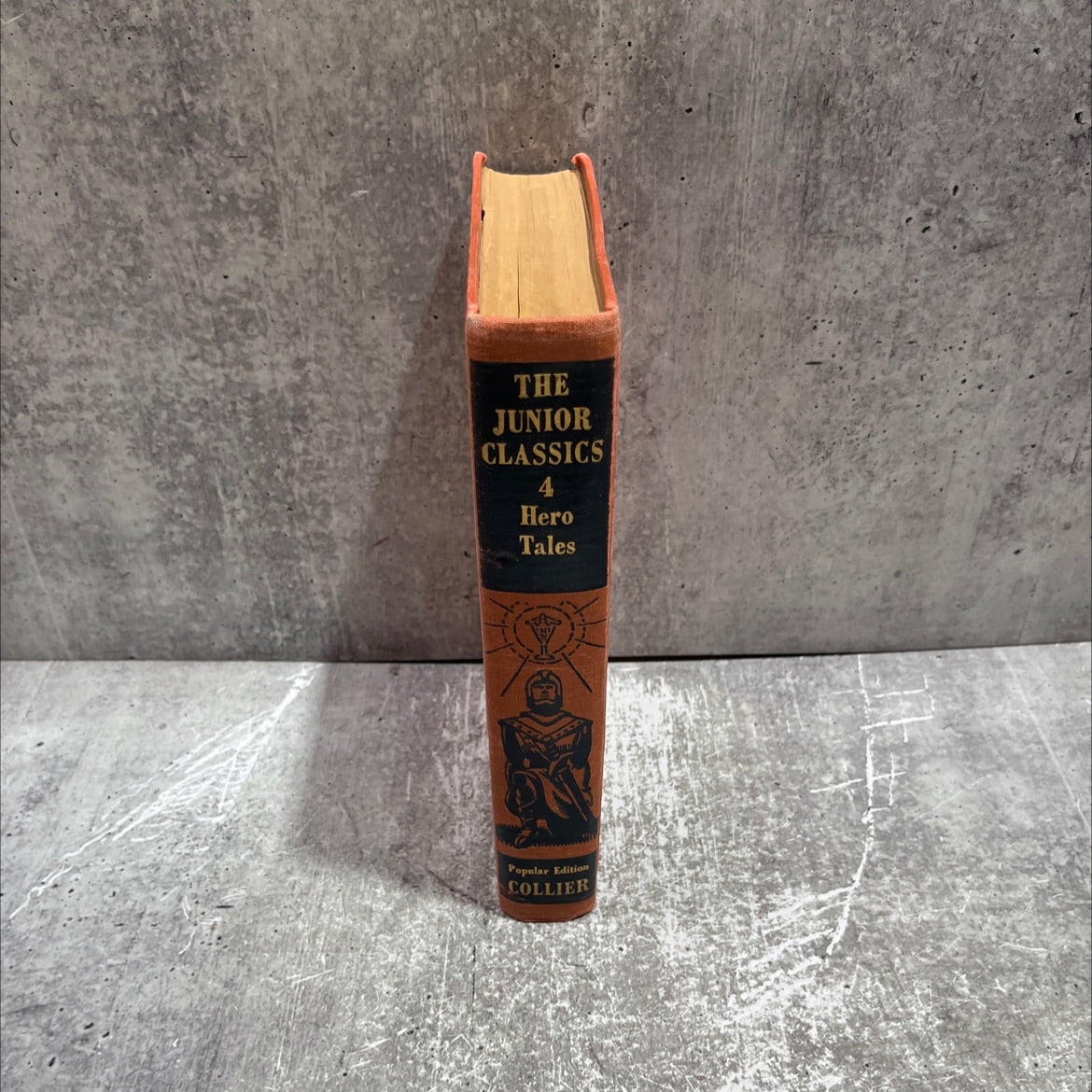 junior classics volume four popular edition illustrated hero tales book, by homer, various, 1948 Hardcover image 4