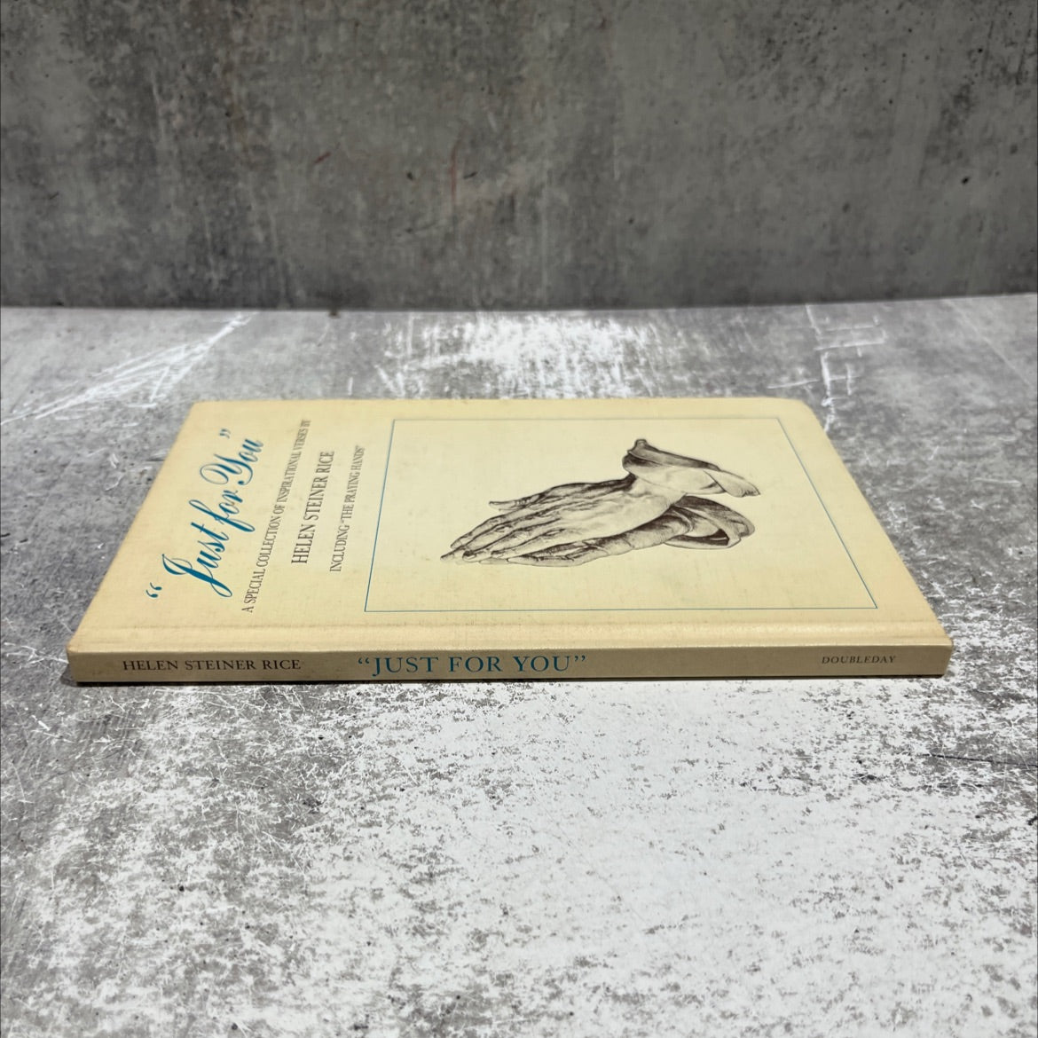 just for you book, by helen pleiner rice, 1967 Hardcover image 4