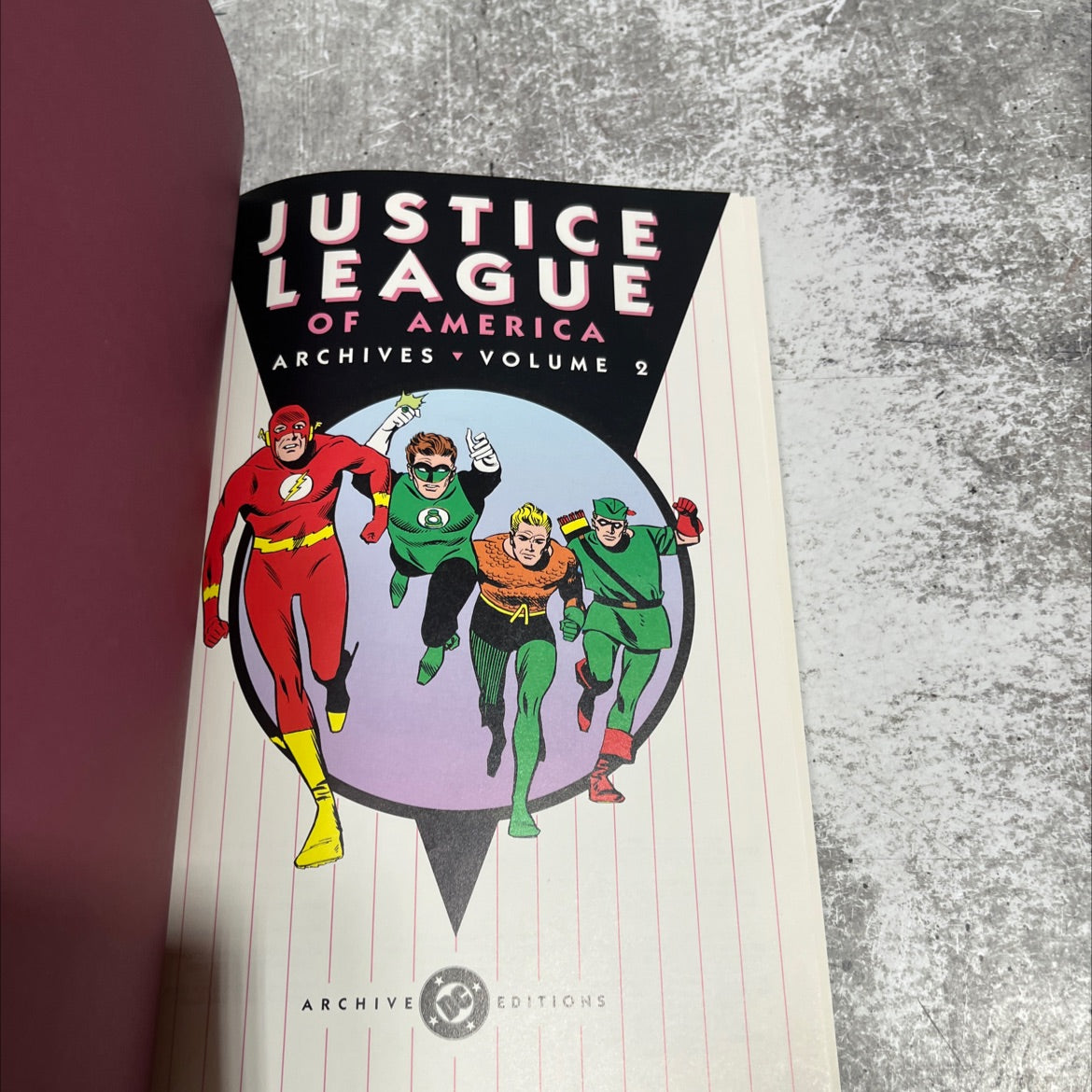 justice league of america archives volume 2 book, by unknown, 1993 Hardcover image 2