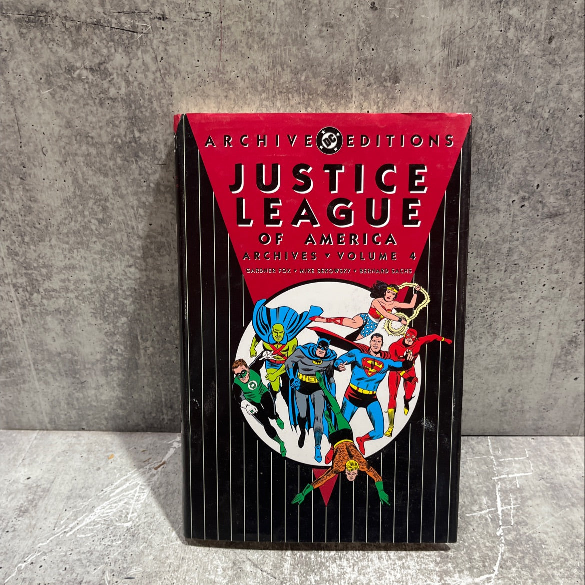 justice league of america archives volume four book, by gardner fox, 1998 Hardcover image 1