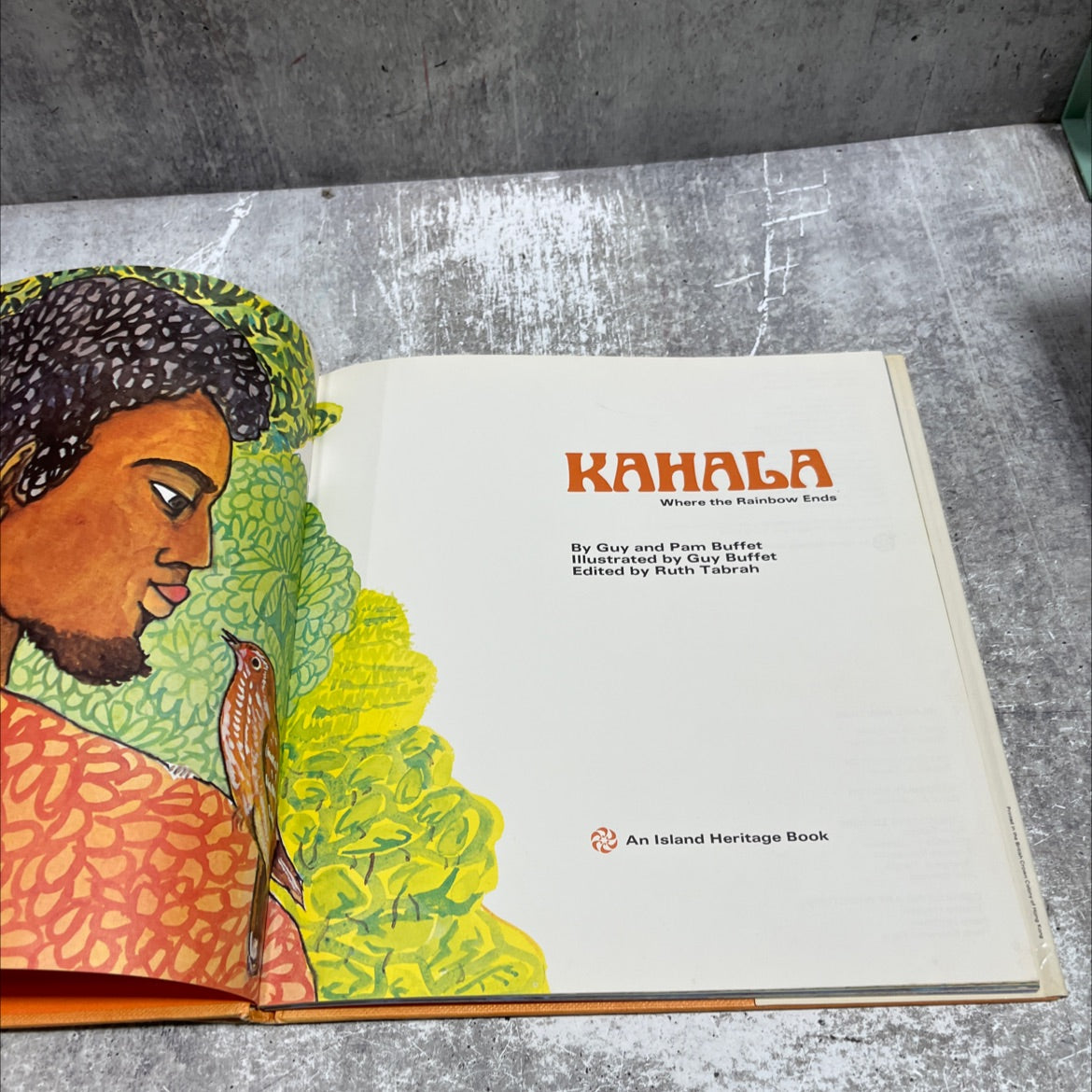 kahala where the rainbow ends book, by Guy and Pam Buffet, 1973 Hardcover image 2