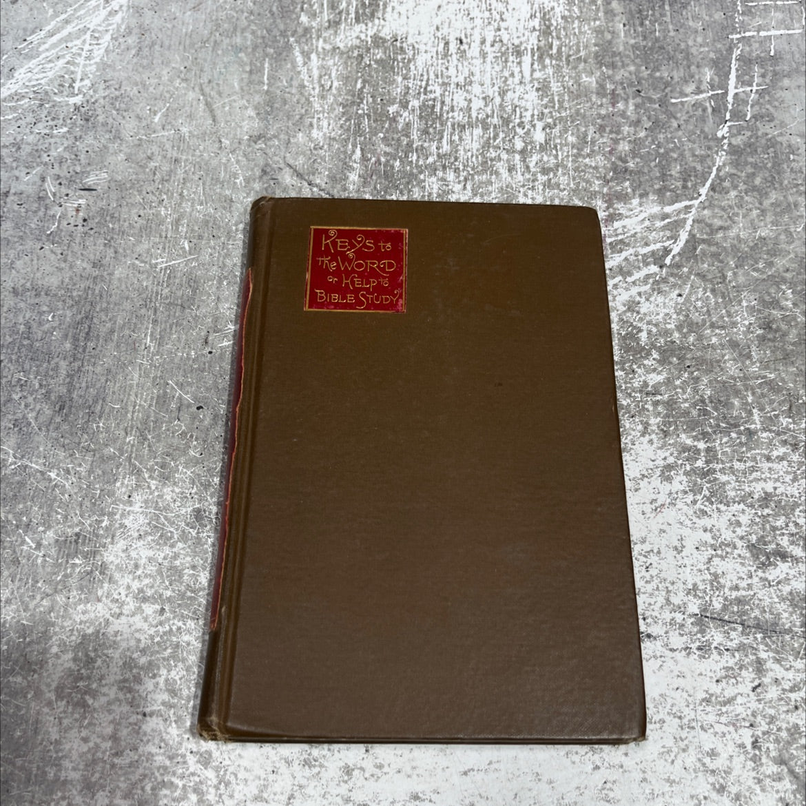 keys to the word: or, help to bible study book, by a. t. pierson, 1887 Hardcover image 1