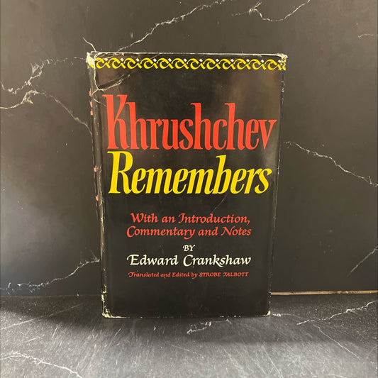 khru shchev remembers book, by nikita khru shchev, 1970 Hardcover image 1