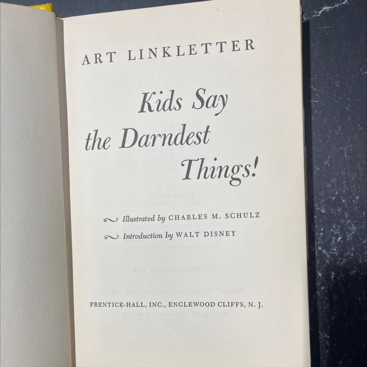 kids say the darndest things book, by art linkletter, 1957 Hardcover image 2