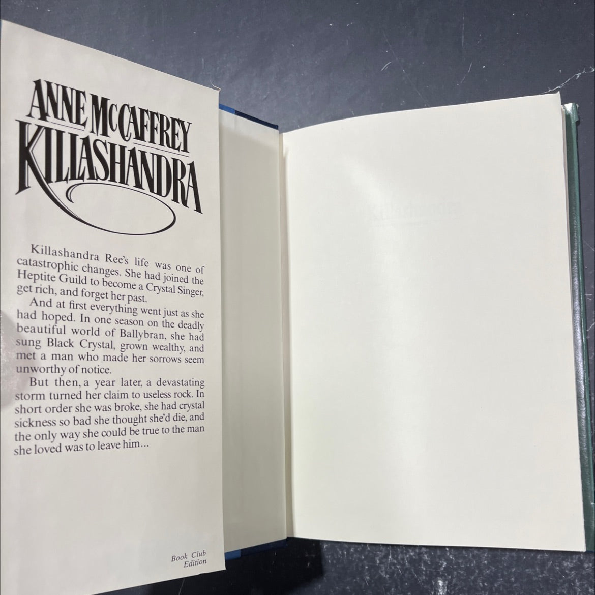 killashandra book, by anne mccaffrey, 1985 Hardcover image 4