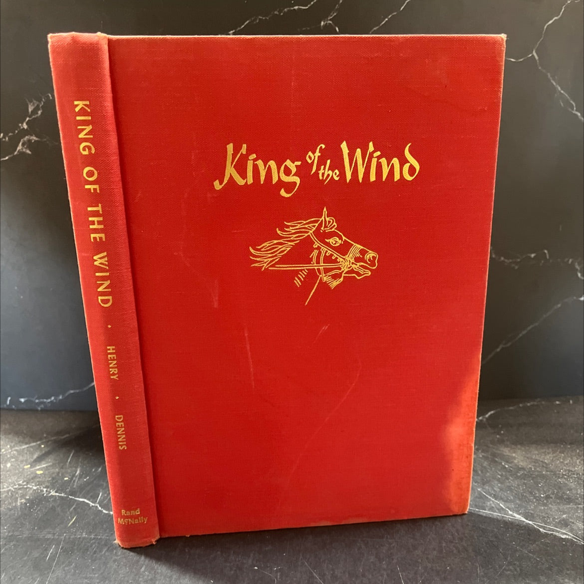 king of wind book, by marguerite henry, 1950 Hardcover image 1