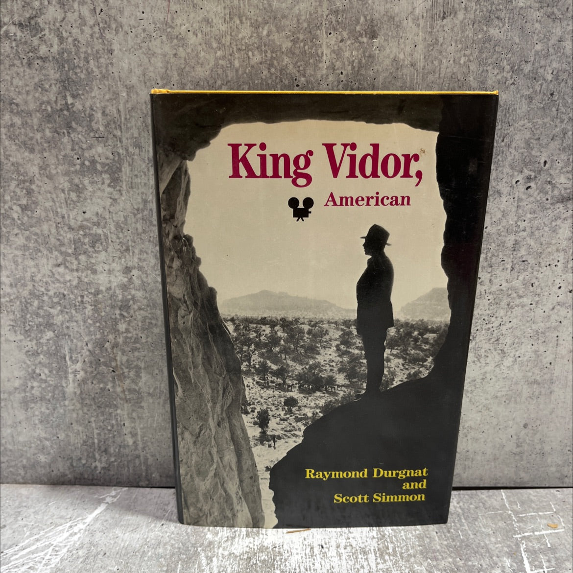 king vidor, american book, by raymond durgnat & scott simmon, 1988 Hardcover image 1