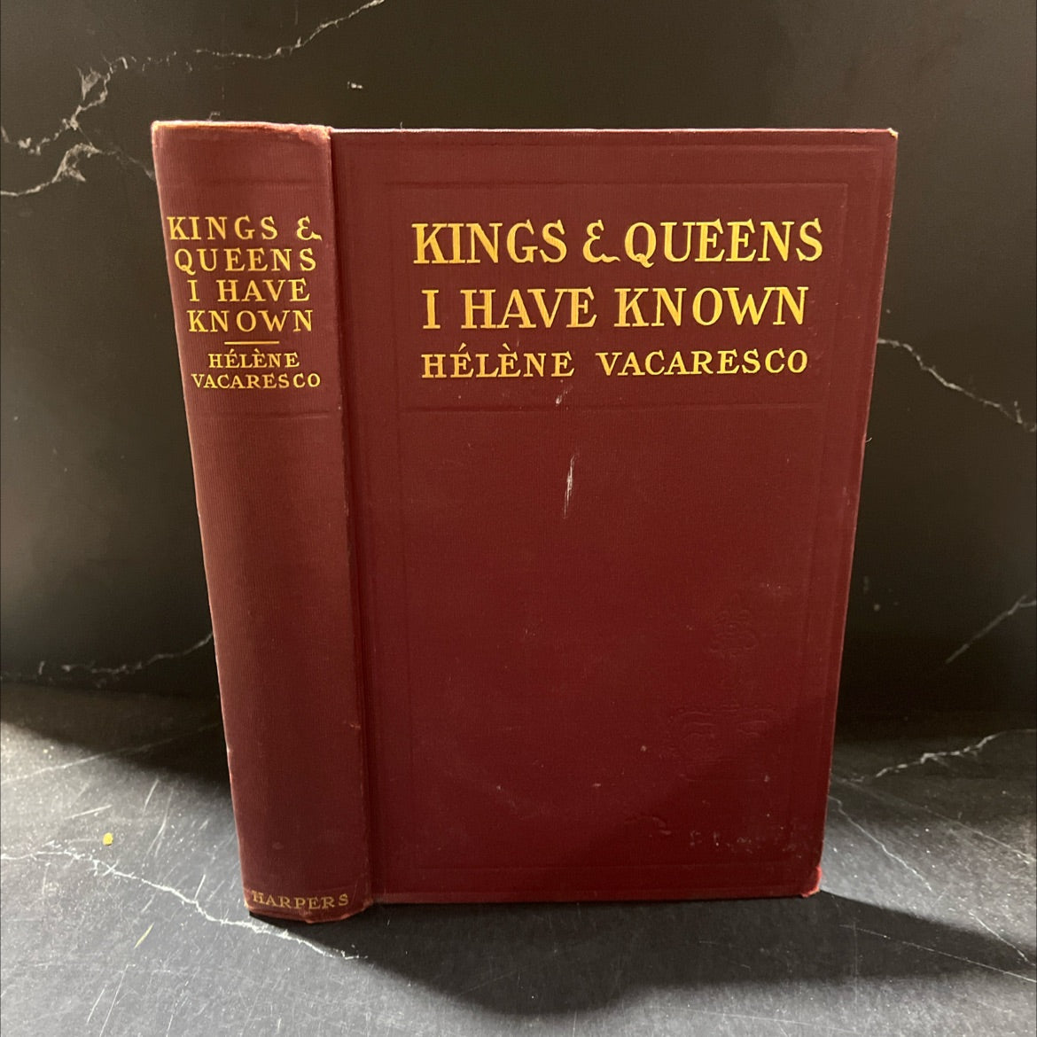 kings and queens i have known book, by hélène vacaresco, 1904 Hardcover image 1