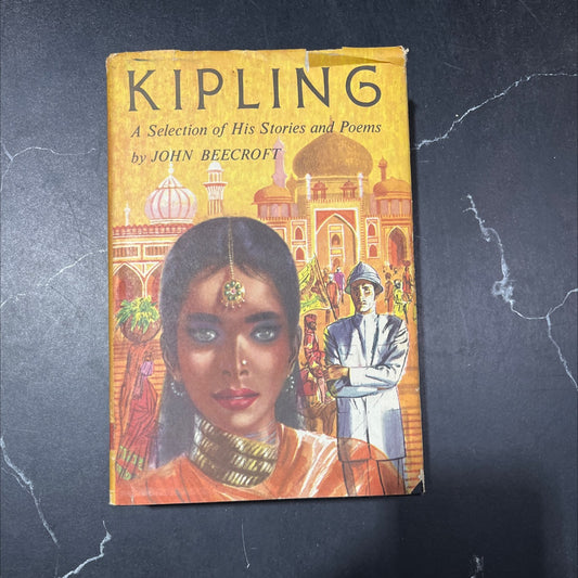 kipling a selection of his stories and poems book, by rudyard kipling, 1956 Hardcover image 1