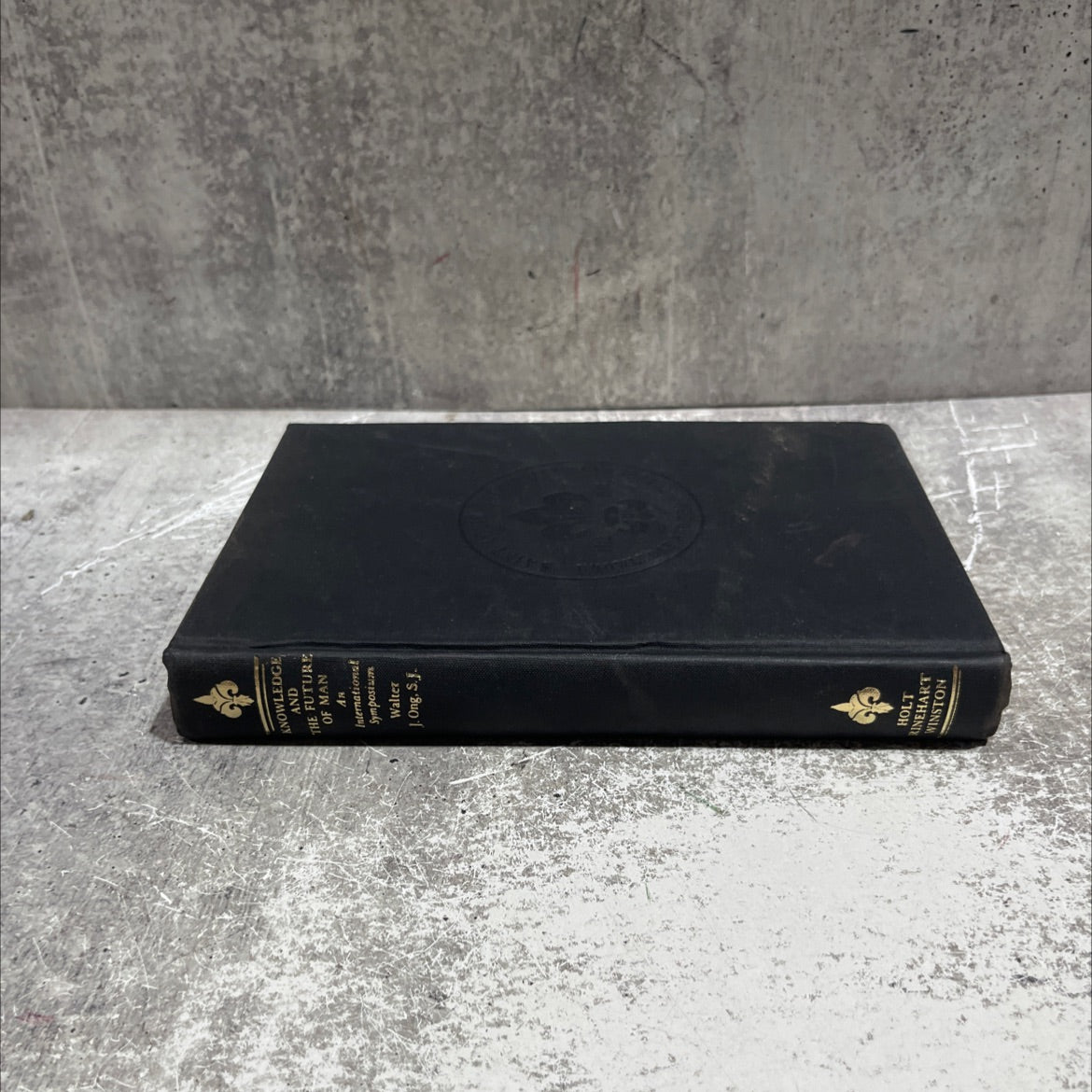 knowledge and the future of man book, by Walter J. Ong, S.J., 1968 Hardcover image 4