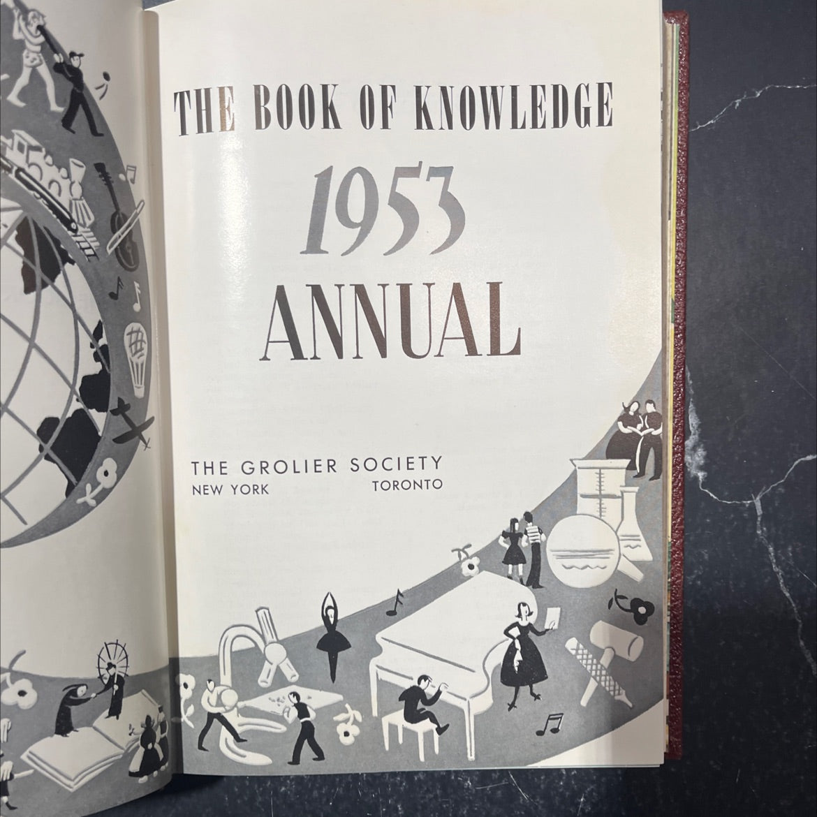 ko the book of knowledge book, by unknown, 1953 Hardcover image 2