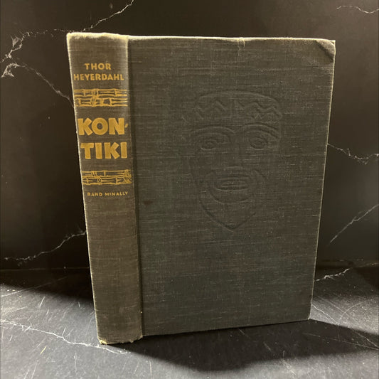 kon-tiki across the pacific by raft book, by thor heyerdahl, 1951 Hardcover image 1