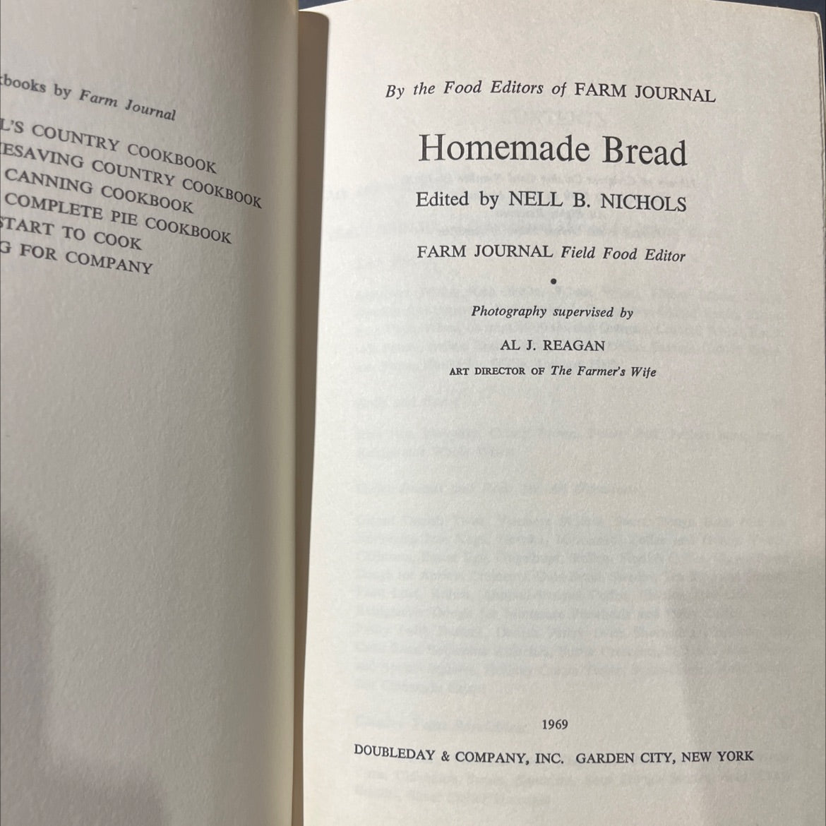l's country cookbook book, by Farm Journal, 1969 Hardcover image 2