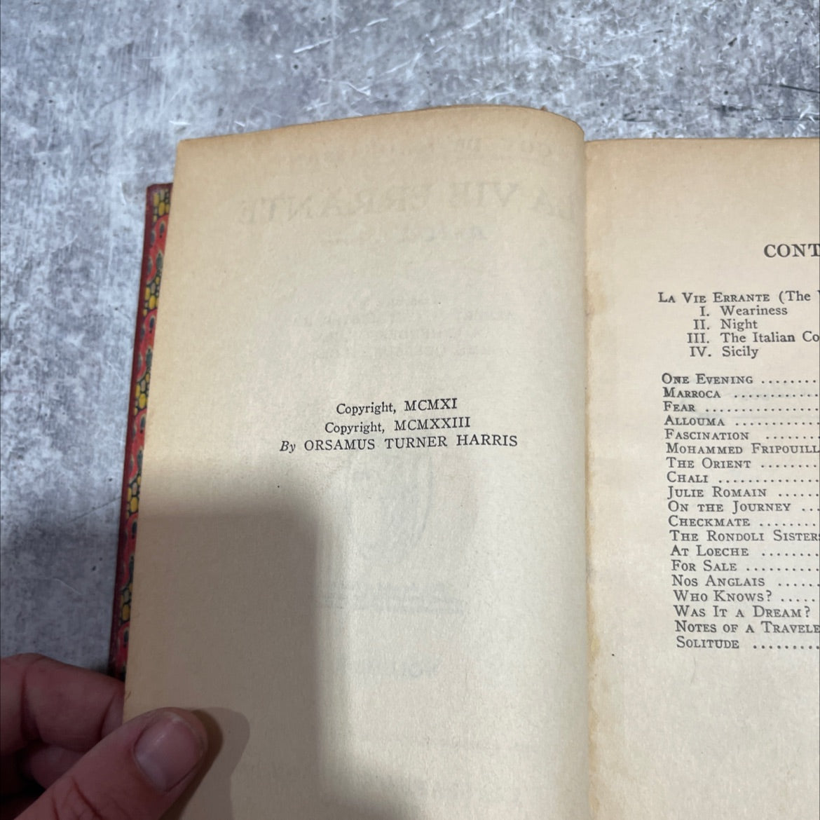 la vie errante and other stories book, by guy de maupassant, 1923 Hardcover image 3