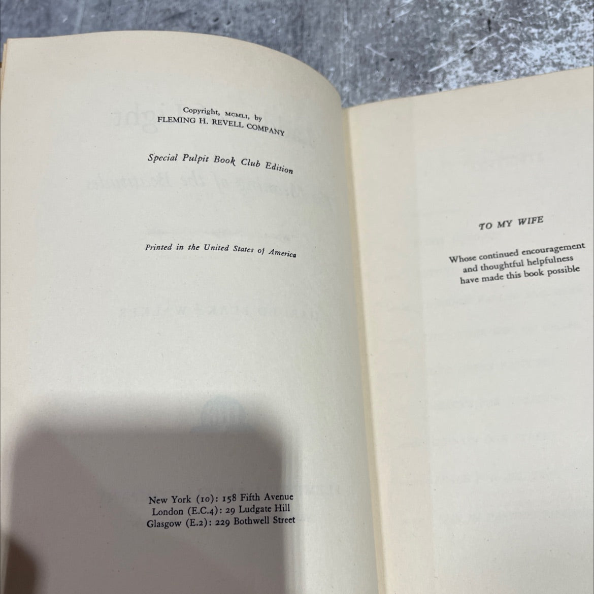 ladder of light the meaning of the beatitudes book, by harold blake walker, 1951 Hardcover image 3