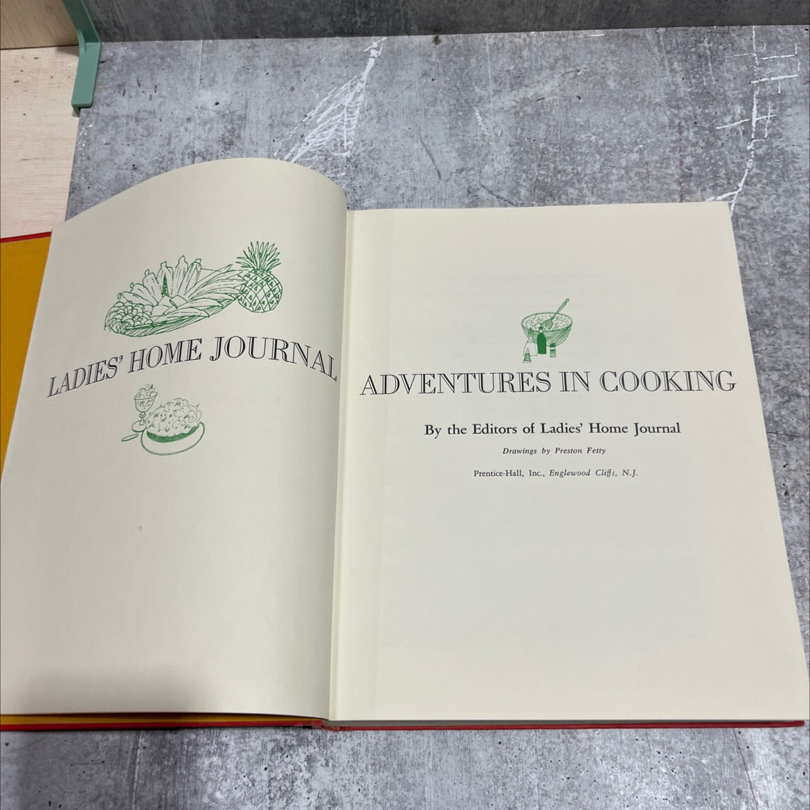 ladies' home journal adventures in cooking book, by editors of ladies' home journal, 1968 Hardcover image 2