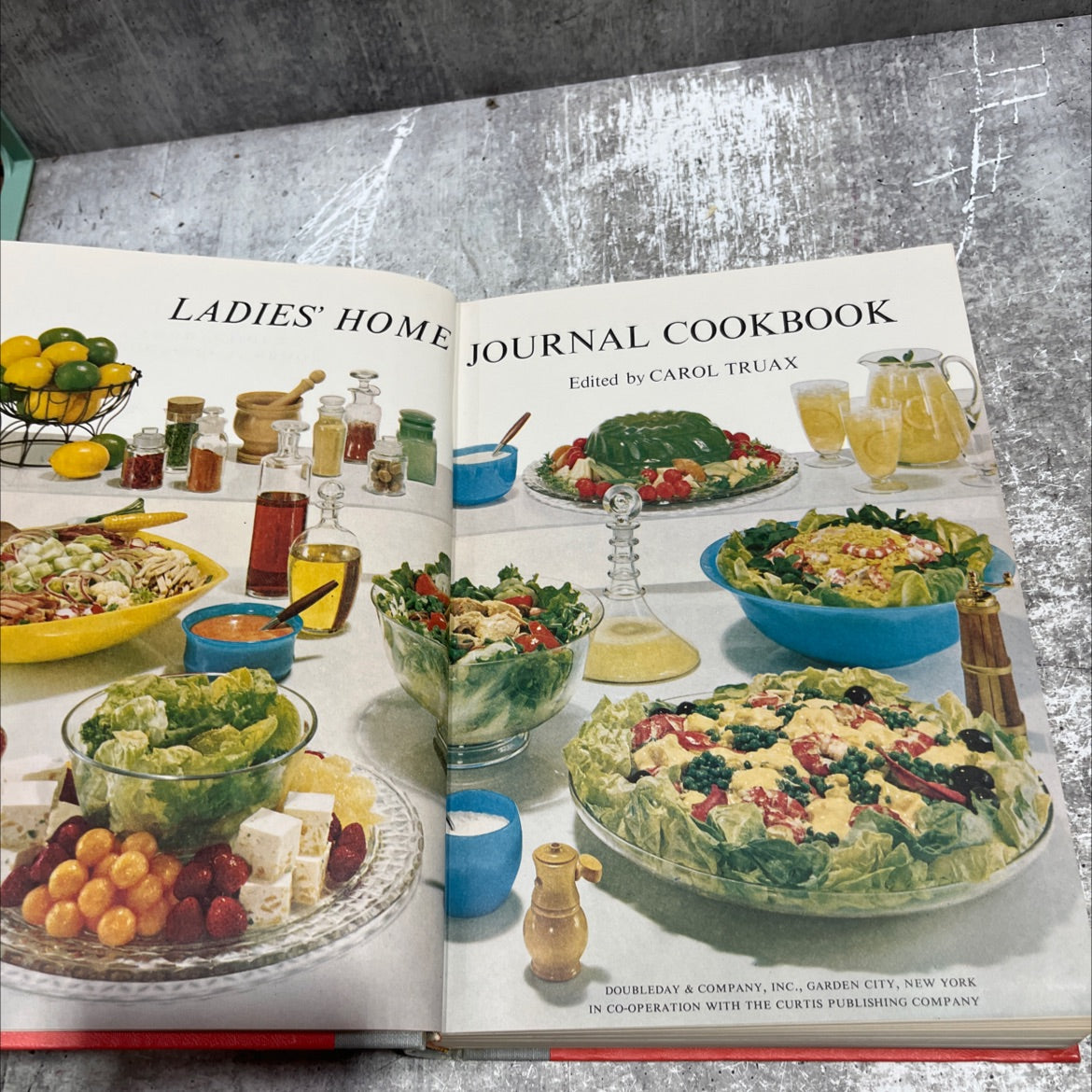 ladies' home journal cookbook book, by carol truax, 1960 Hardcover image 2