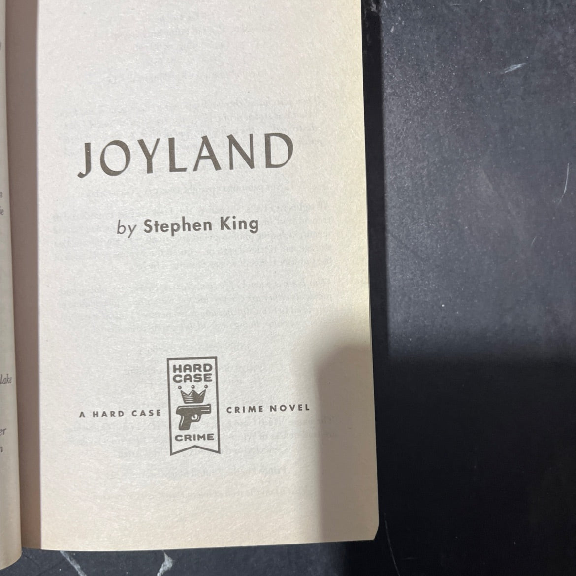 lake joyland book, by Stephen King, 2013 Paperback image 2