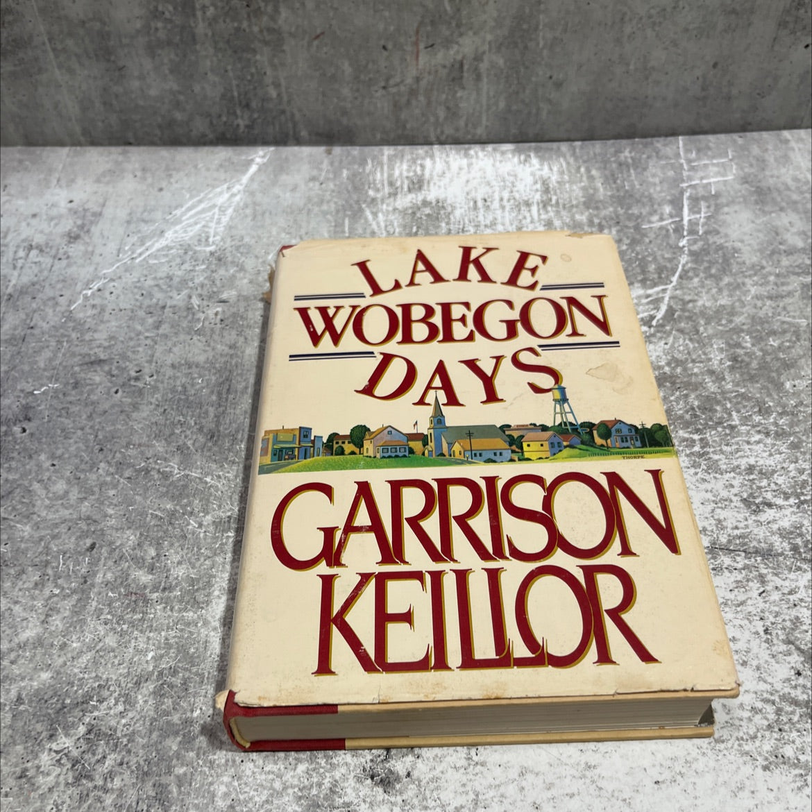 lake wobegon days book, by garrison keillor, 1985 Hardcover image 1