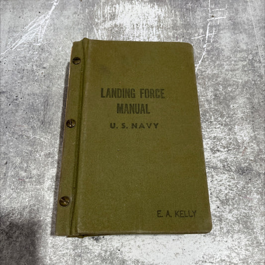landing-force manual book, by unknown, 1941 Hardcover image 1