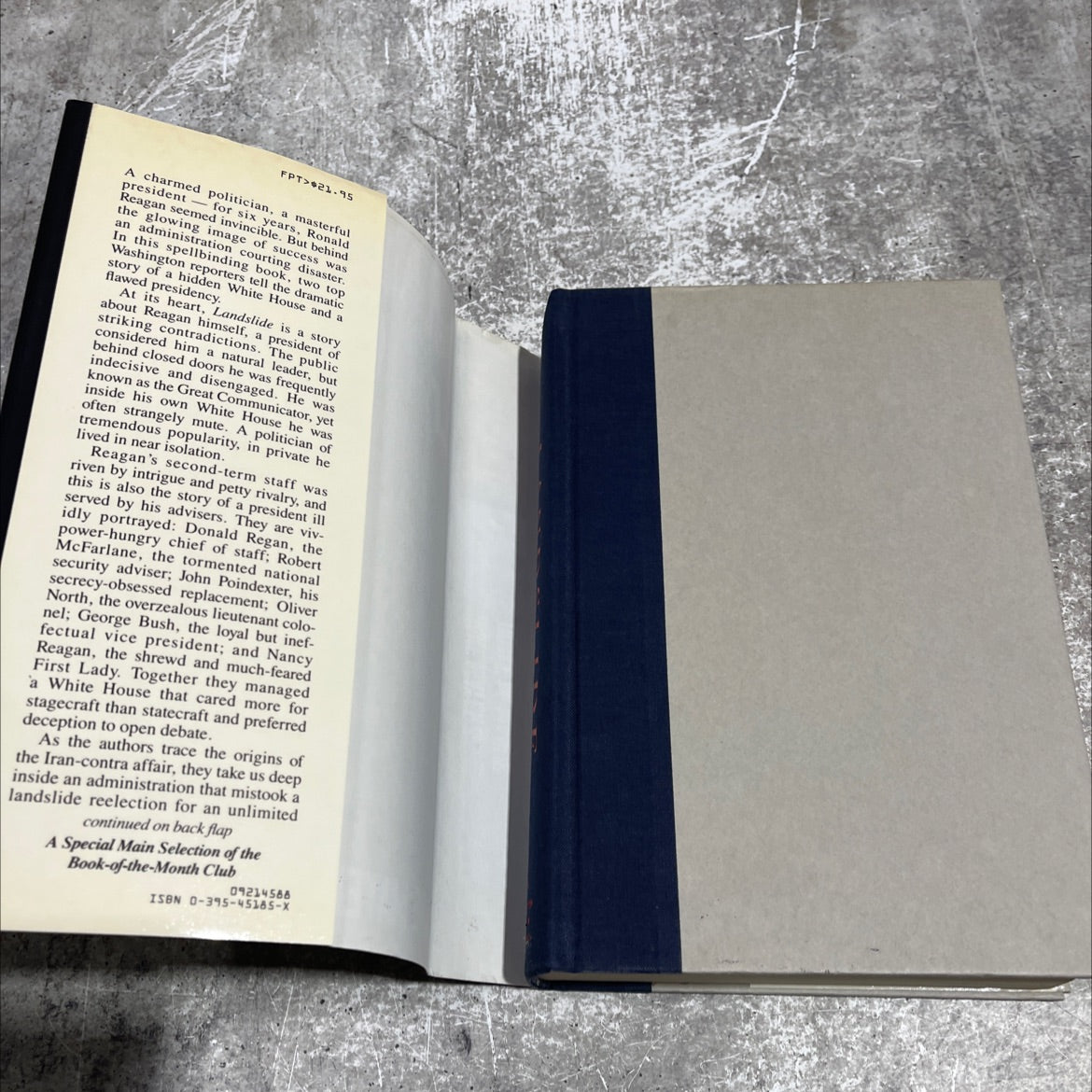 landslide the unmaking of the president, 1984-1988 book, by Jane Mayer and Doyle McManus, 1988 Hardcover image 4