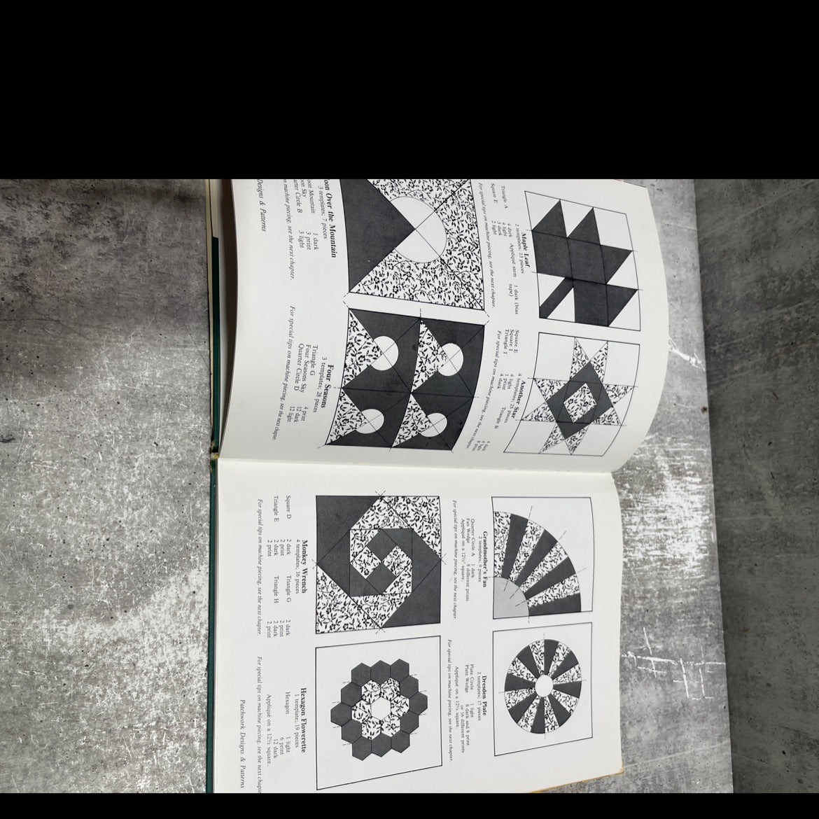 lap quilting book, by Georgia Bonesteel, 1982 Hardcover image 4