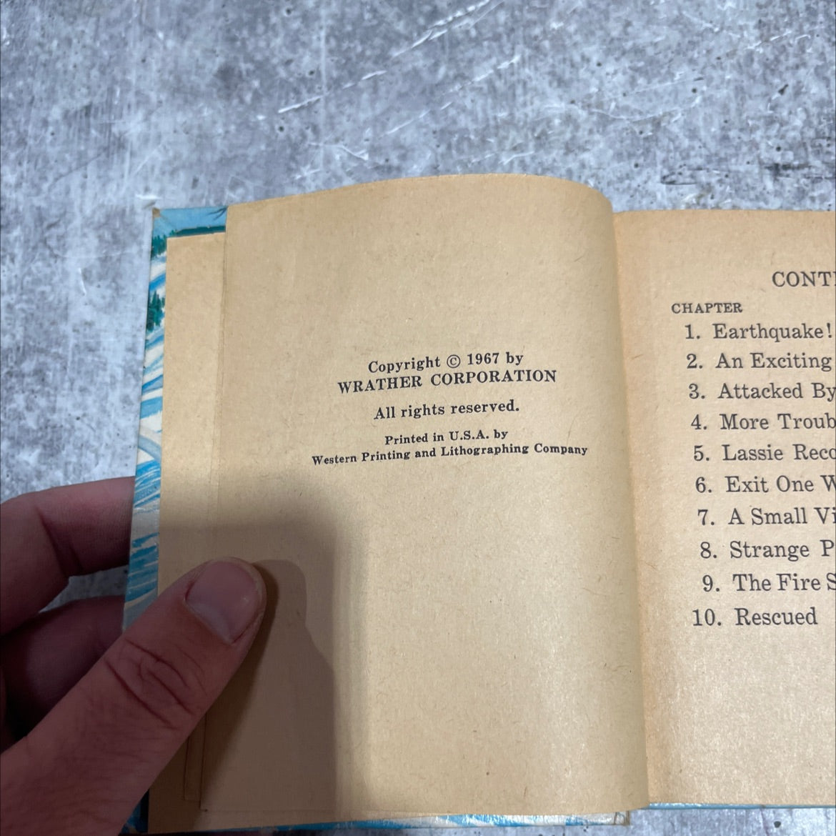 lassie adventure in alaska book, by george s. elrick, 1967 Paperback image 3