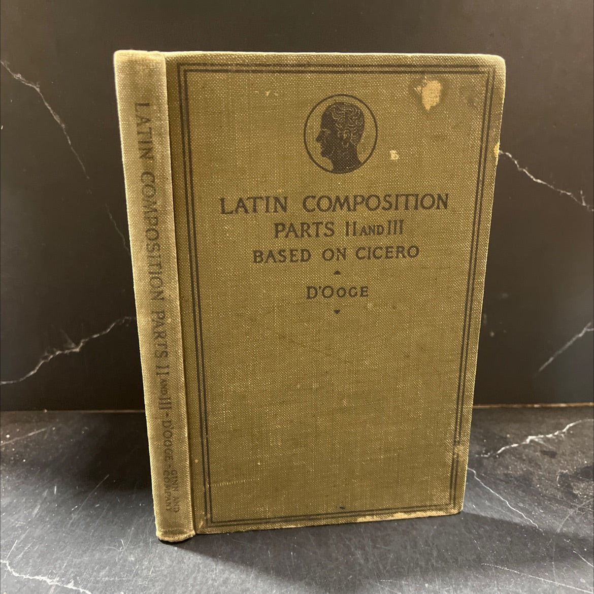 latin composition for secondary schools book, by benjamin l. d'ooge, 1905 Hardcover image 1