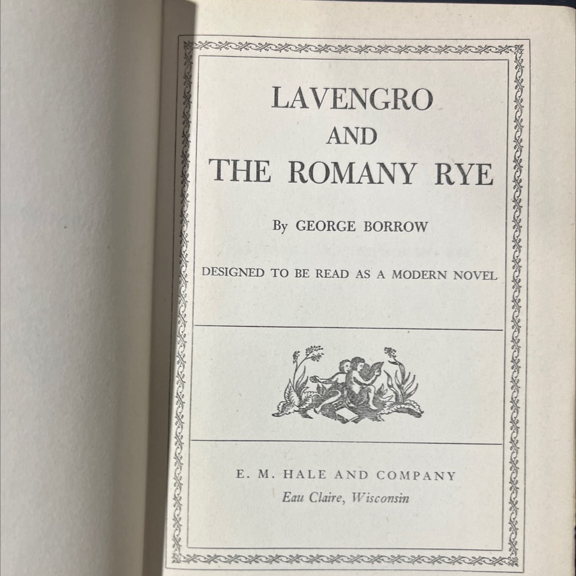 lavengro and the romany rye book, by george borrow, 1970 Hardcover image 2
