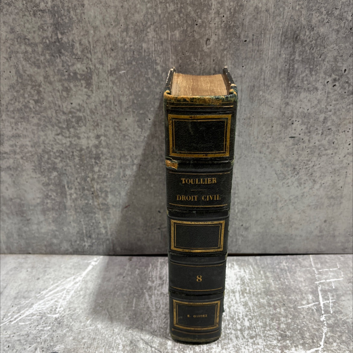 le droit civil français, suivant l'ordre du code book, by M. C. B. M. Toullier, 1818 Leather image 4