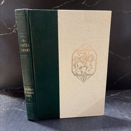 leaders of the olden days book, by unknown, 1968 Leather image 1