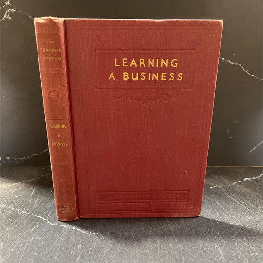 learning a business as a profession book, by david s. beasley, 1936 Hardcover image 1