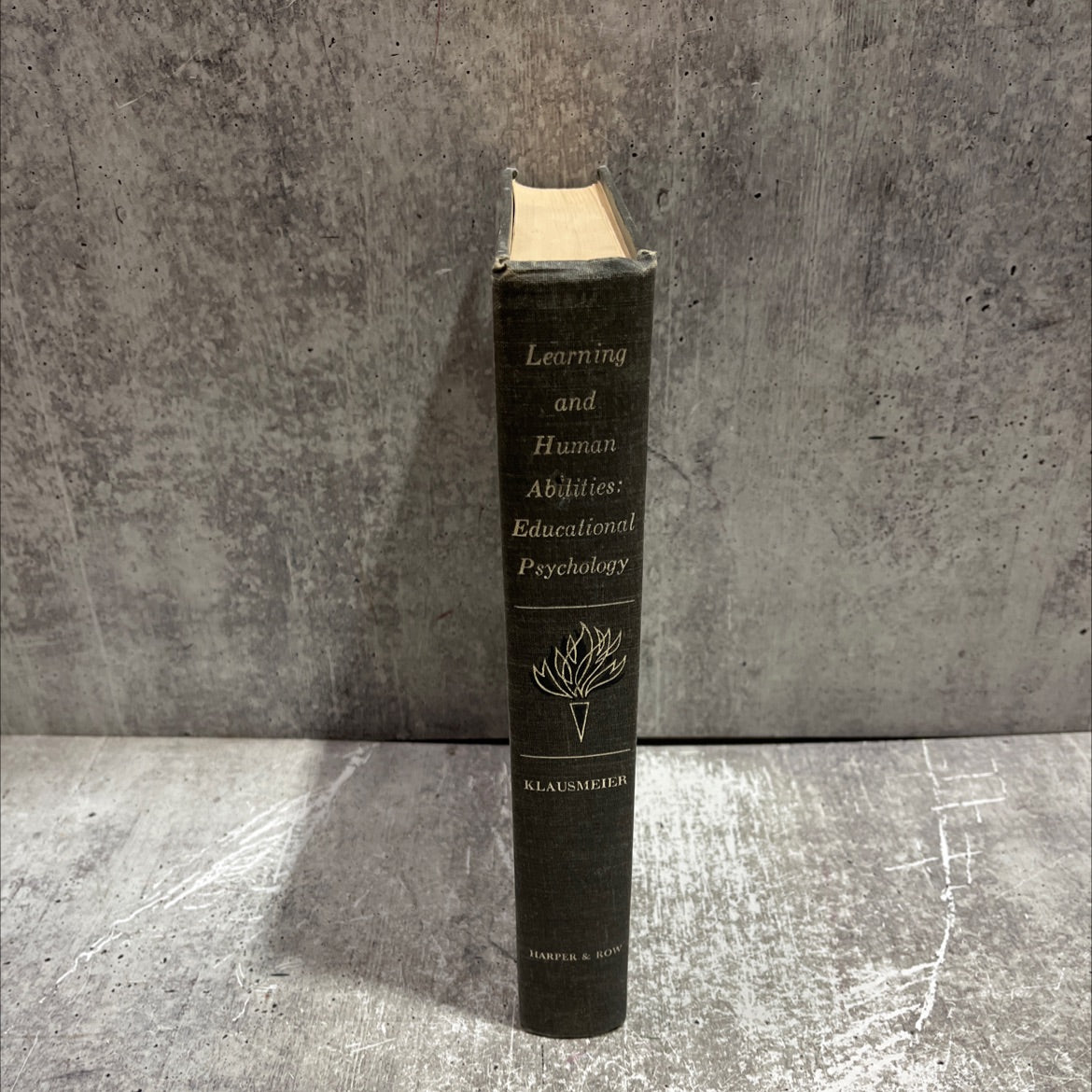 learning and human abilities: educational psychology book, by Herbert J. Klausmeier, 1961 Hardcover image 4