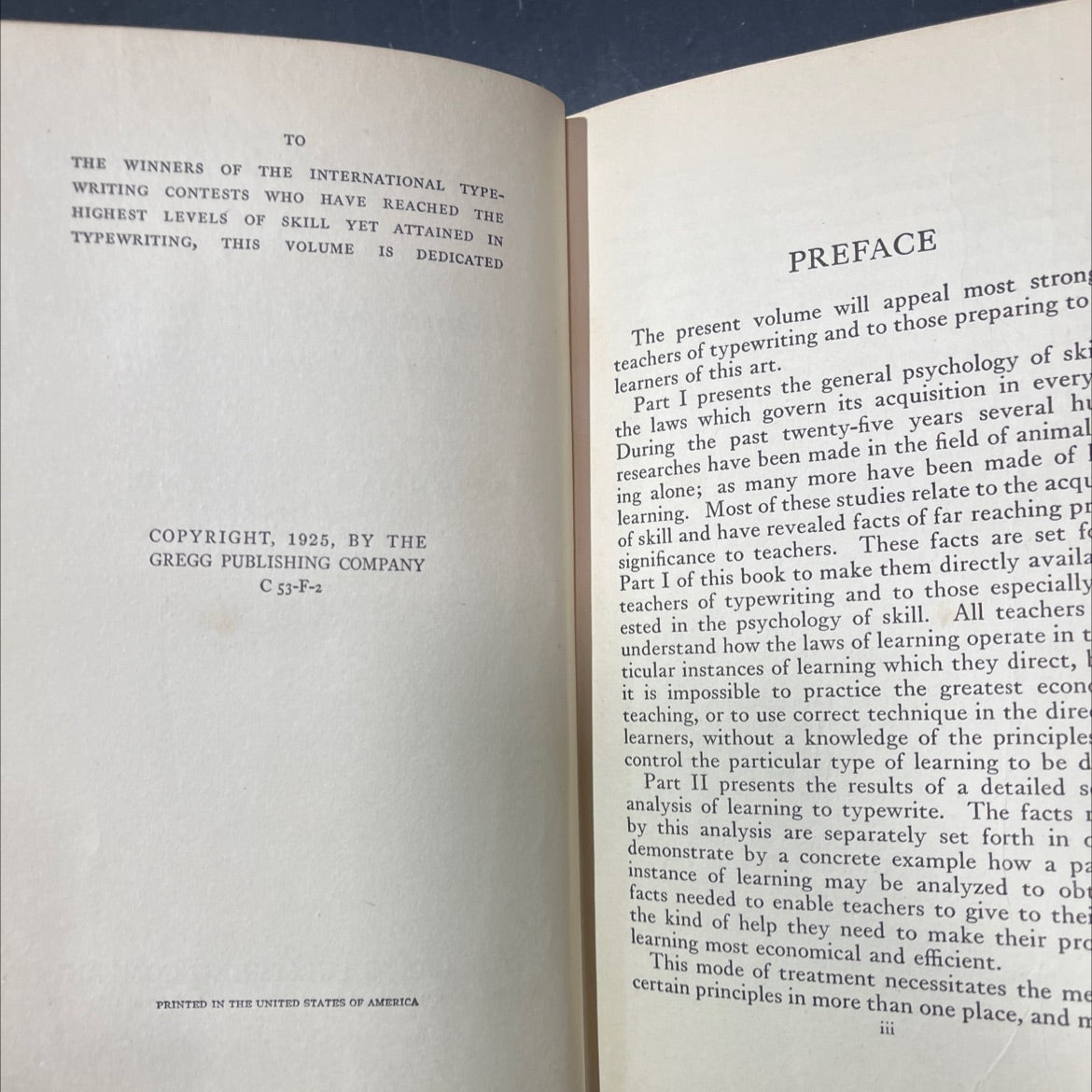 learning to typewrite with a discussion of the psychology and pedagogy of skill book, by william f. book, 1925 Hardcover image 3