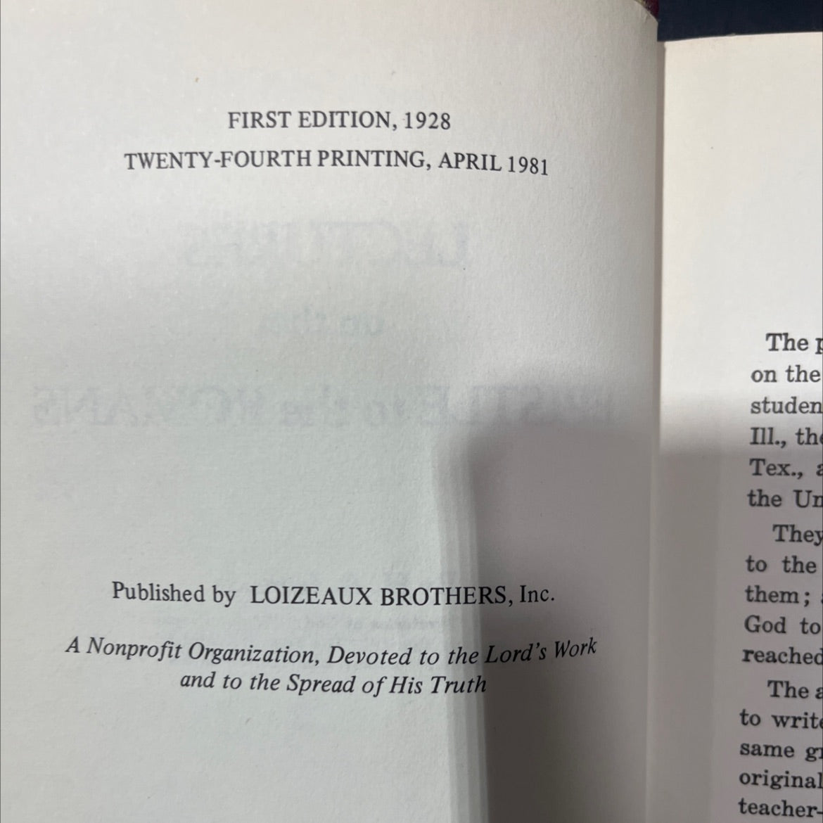 lectures on the epistle to the romans book, by H. A. Ironside, 1981 Hardcover image 3