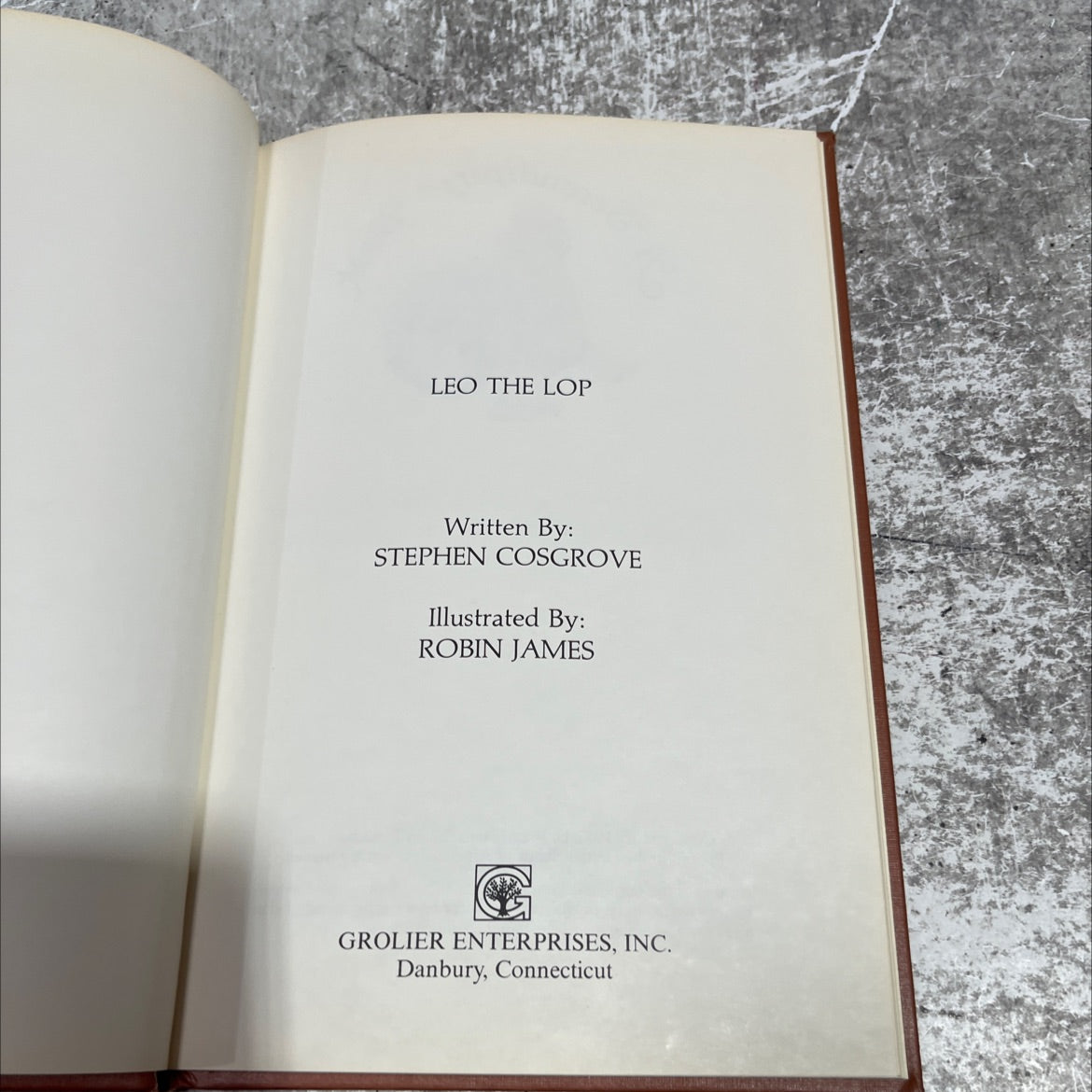 leo the lop book, by stephen cosgrove, 1977 Hardcover image 2