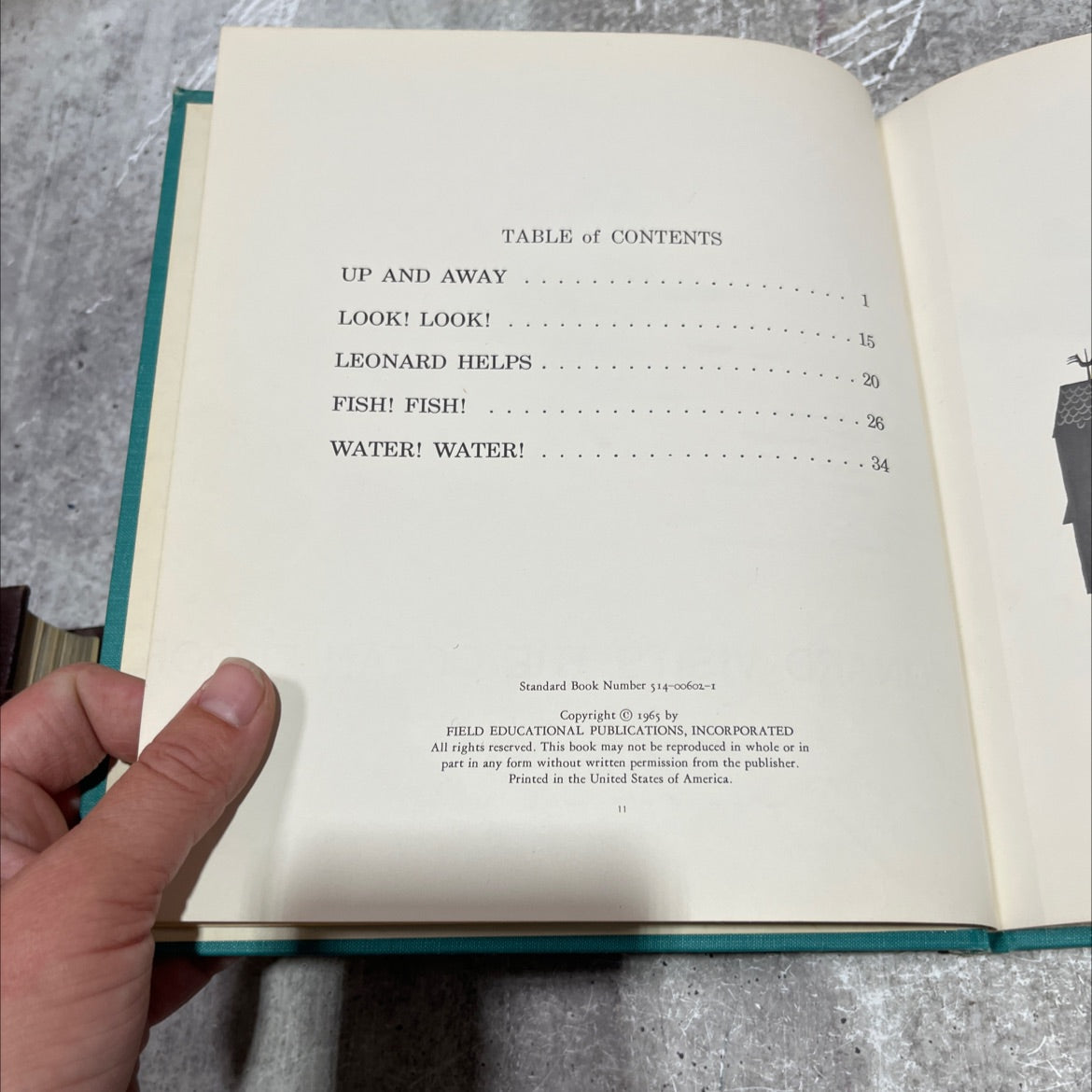 leonard and his time machine book, by gene darby, 1965 Hardcover image 3