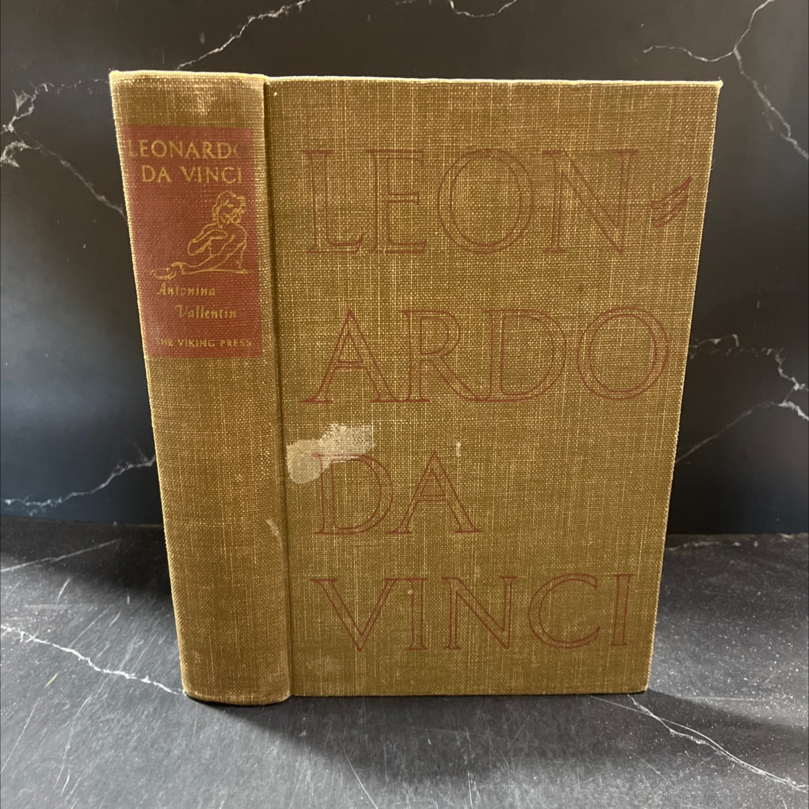 leonardo da vinci the tragic pursuit of perfection book, by antonina vallentin, 1938 Hardcover image 1