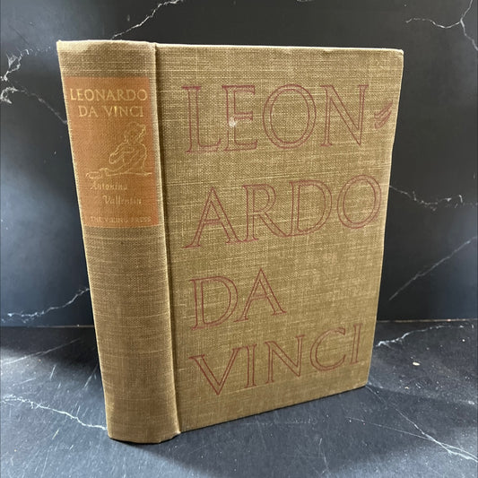 leonardo da vinci the tragic pursuit of perfection book, by antonina vallentin, 1938 Hardcover image 1