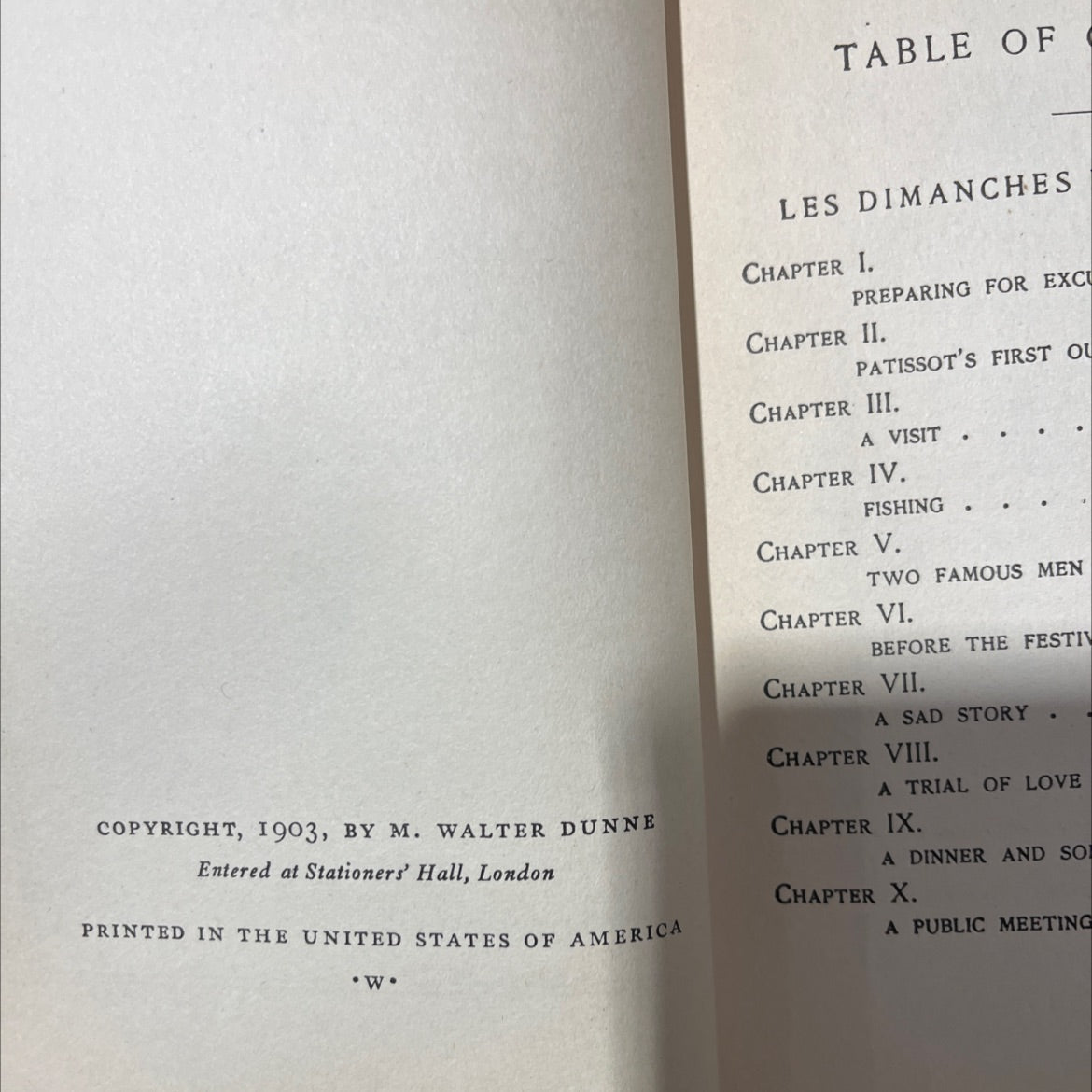 les dimanches d'un bourgeois and other stories book, by guy de maupassant, 1903 Hardcover image 3