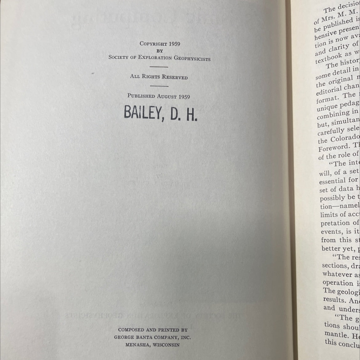 lessons in seismic computing a memorial to the author morris miller slotnick book, by morris miller slotnick, 1959 image 3