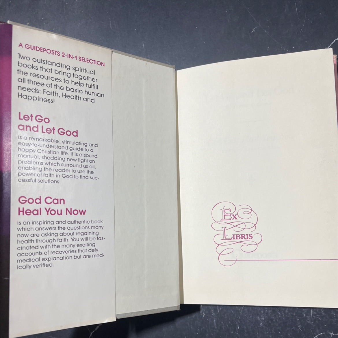 let go and let god book, by albert e. cliffe, 1951 Hardcover image 4