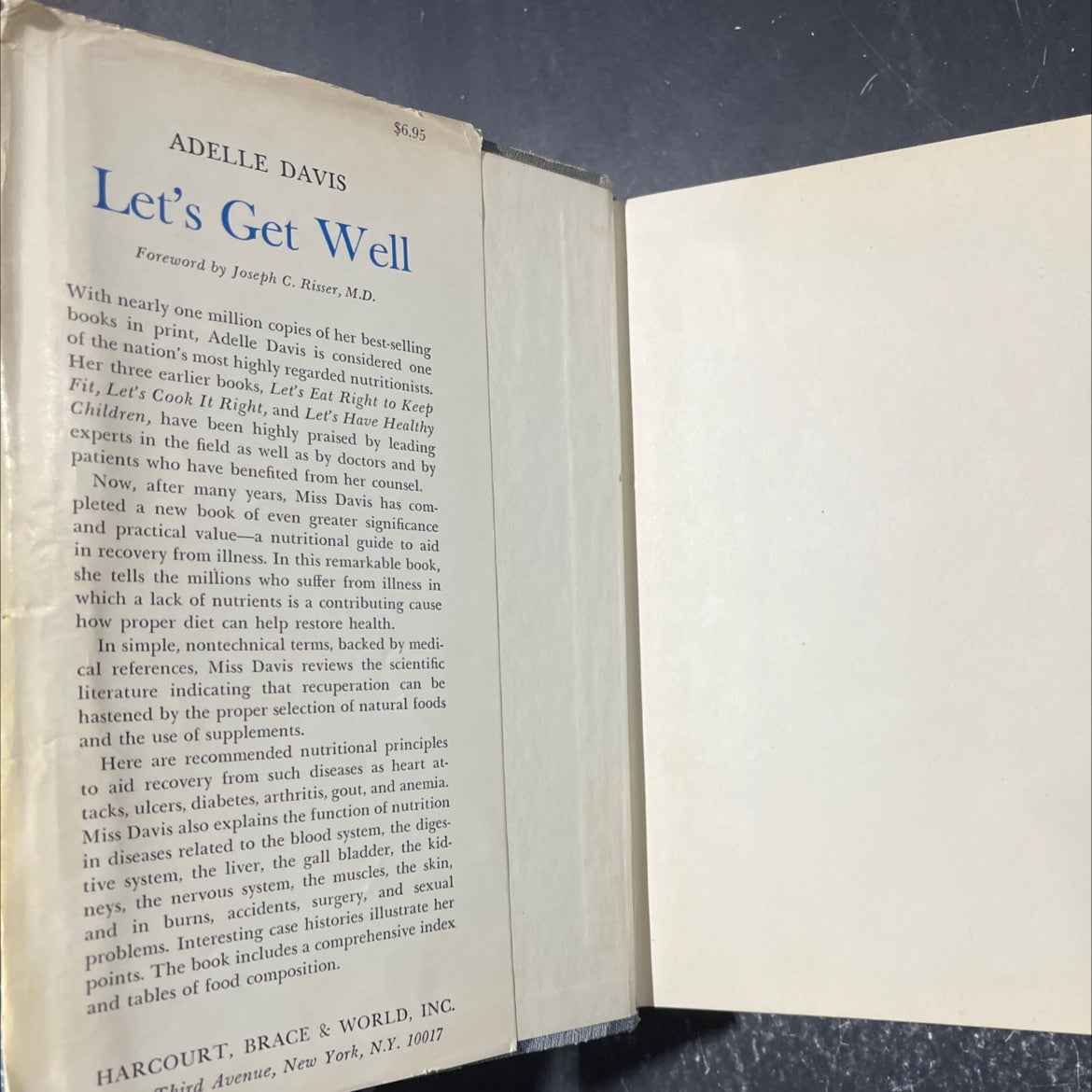 let's get well book, by adelle davis, 1965 Hardcover image 4