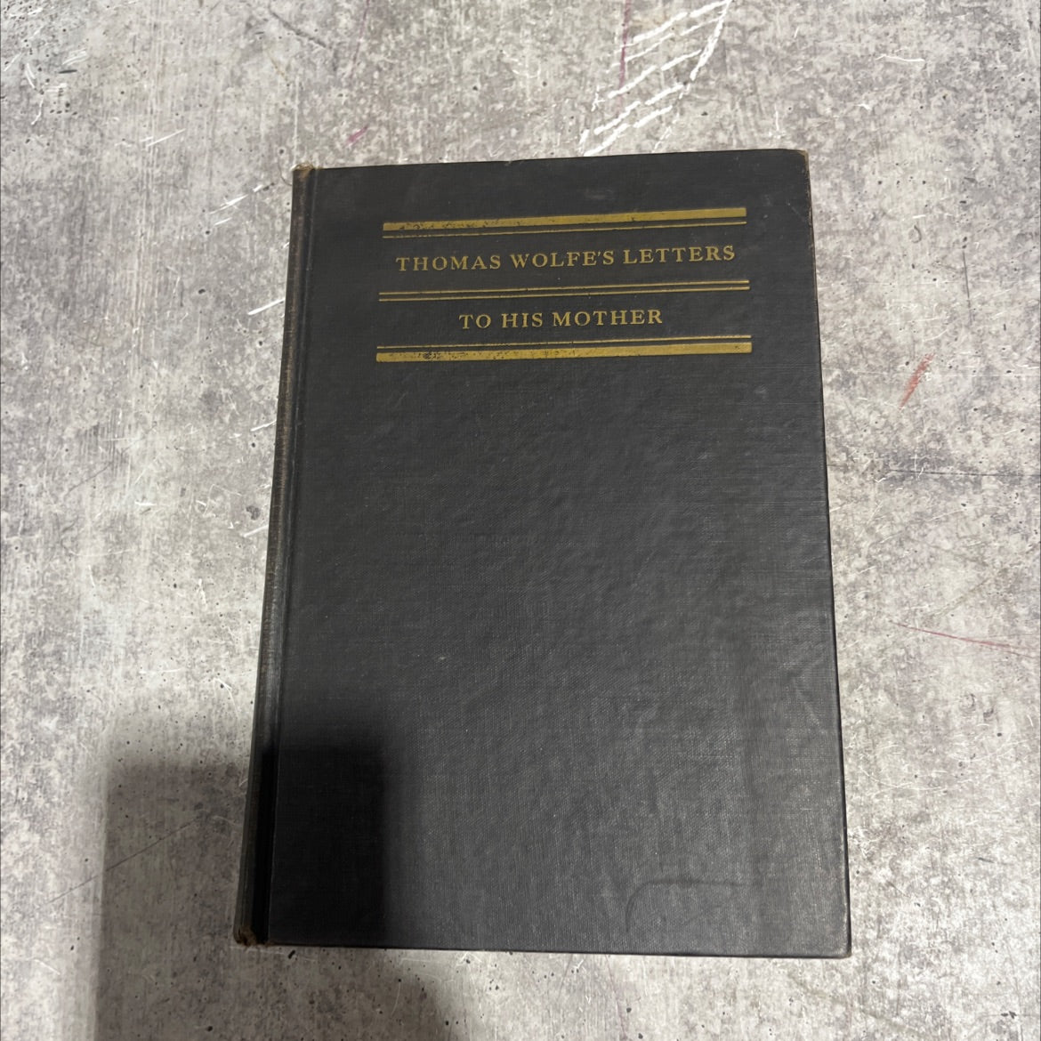 letters to his mother book, by thomas wolfe, 1946 Hardcover image 1