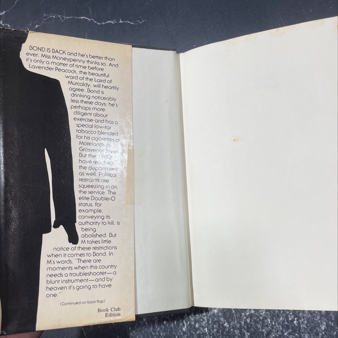 license renewed book, by john gardner, 1981 Hardcover image 4