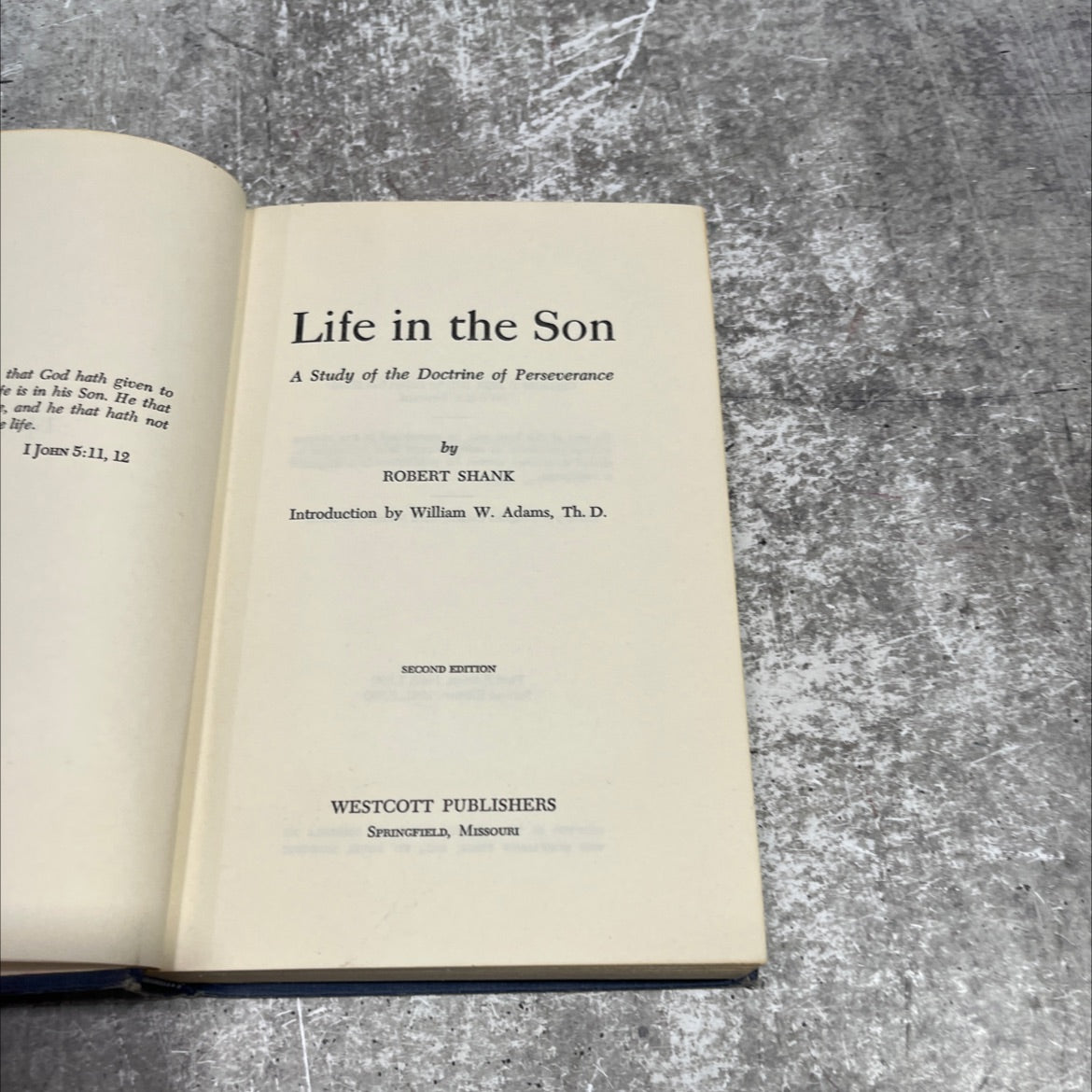 life in the son book, by robert shank, 1961 Hardcover image 2
