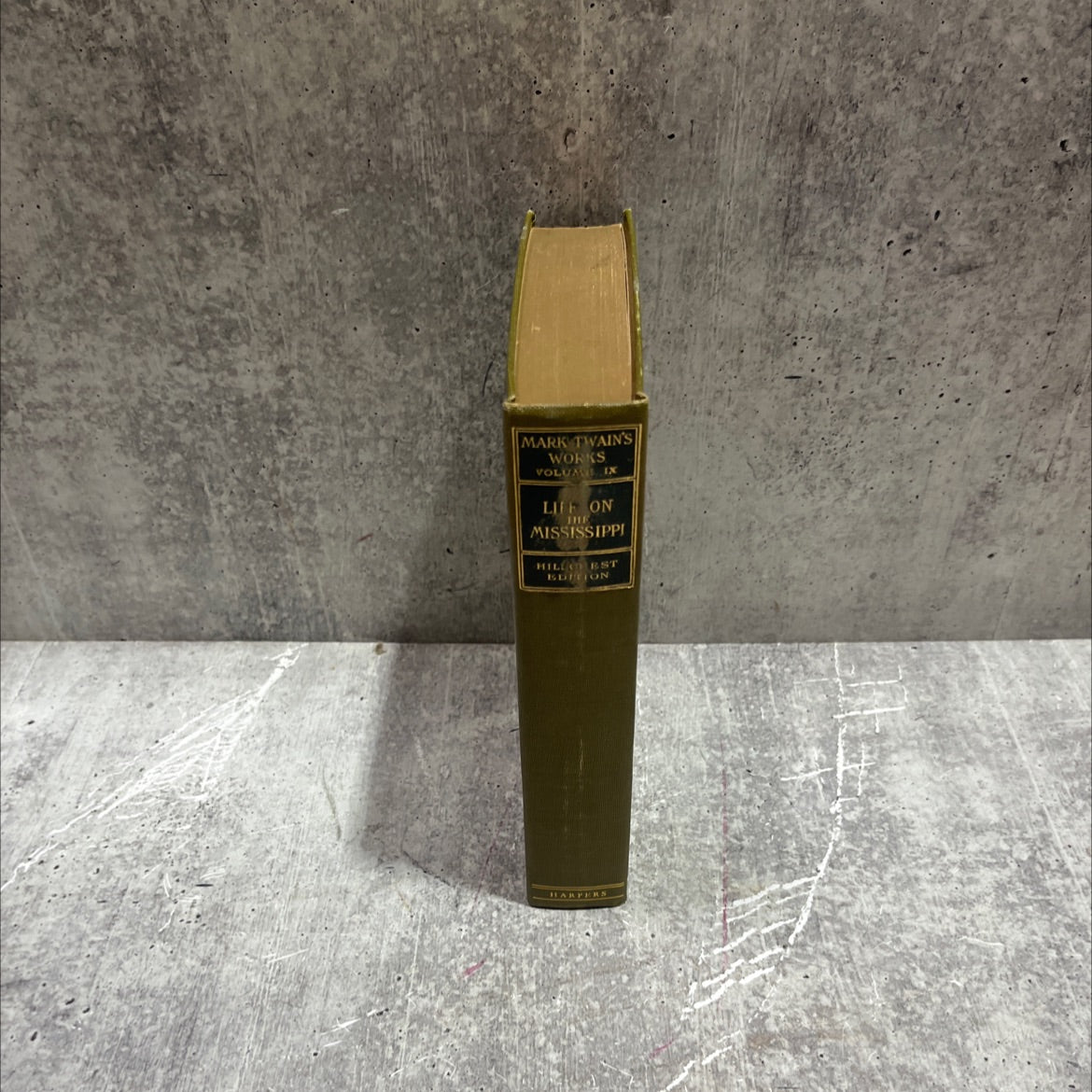 life on the mississippi book, by mark twain, 1906 Hardcover image 4