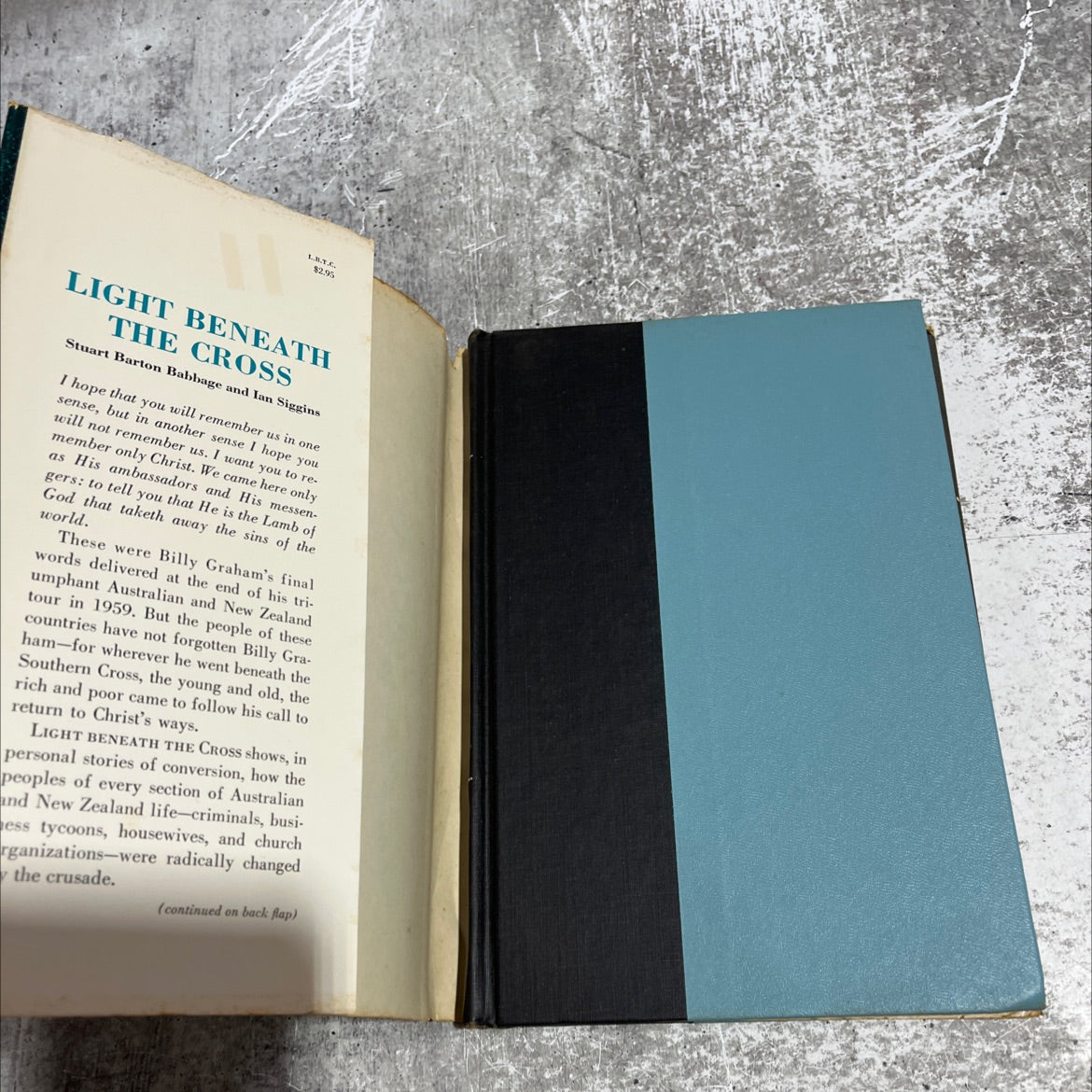 light beneath the cross book, by stuart barton babbage and ian siggins, 1960 Hardcover image 4