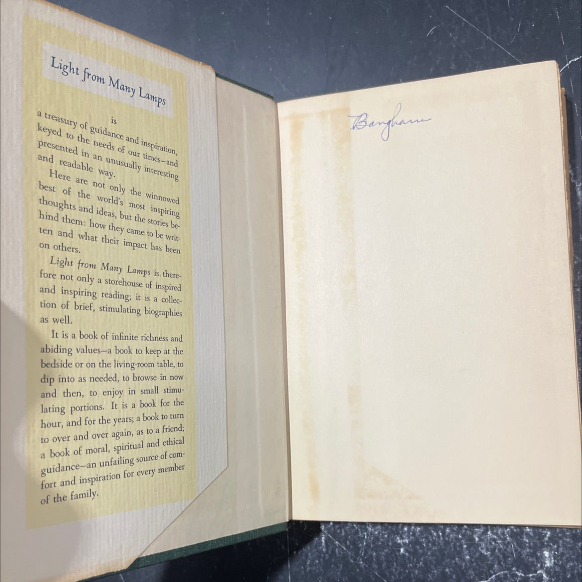 light from many lamps book, by lillian eichler watson, 1951 Hardcover image 4